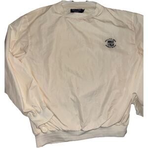 100th US Open Pebble Beach Pullover Yellow Size XL Polo Golf (2000)